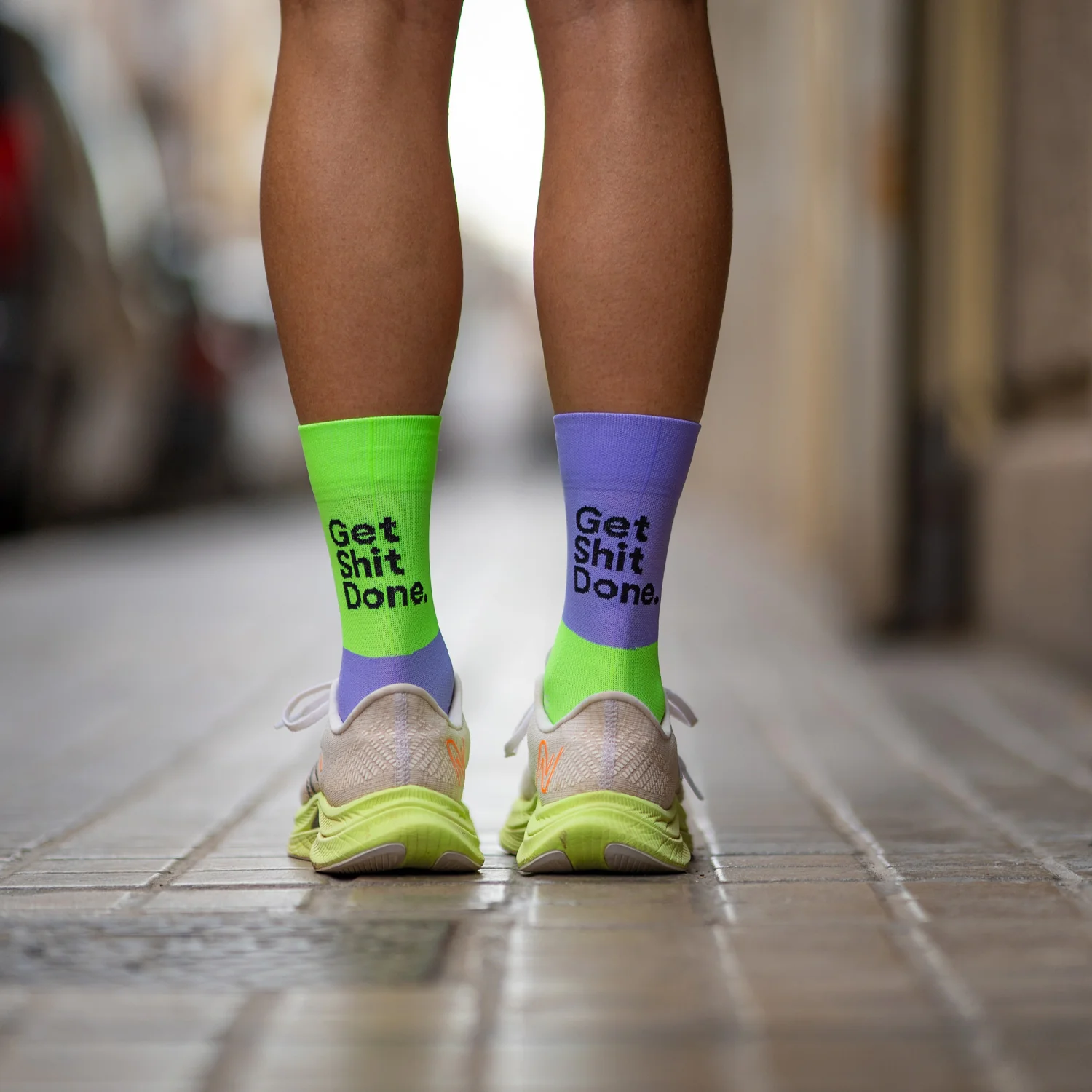 GET SHIT DONE PURPLE - CALCETÍN RUNNING - Image 3