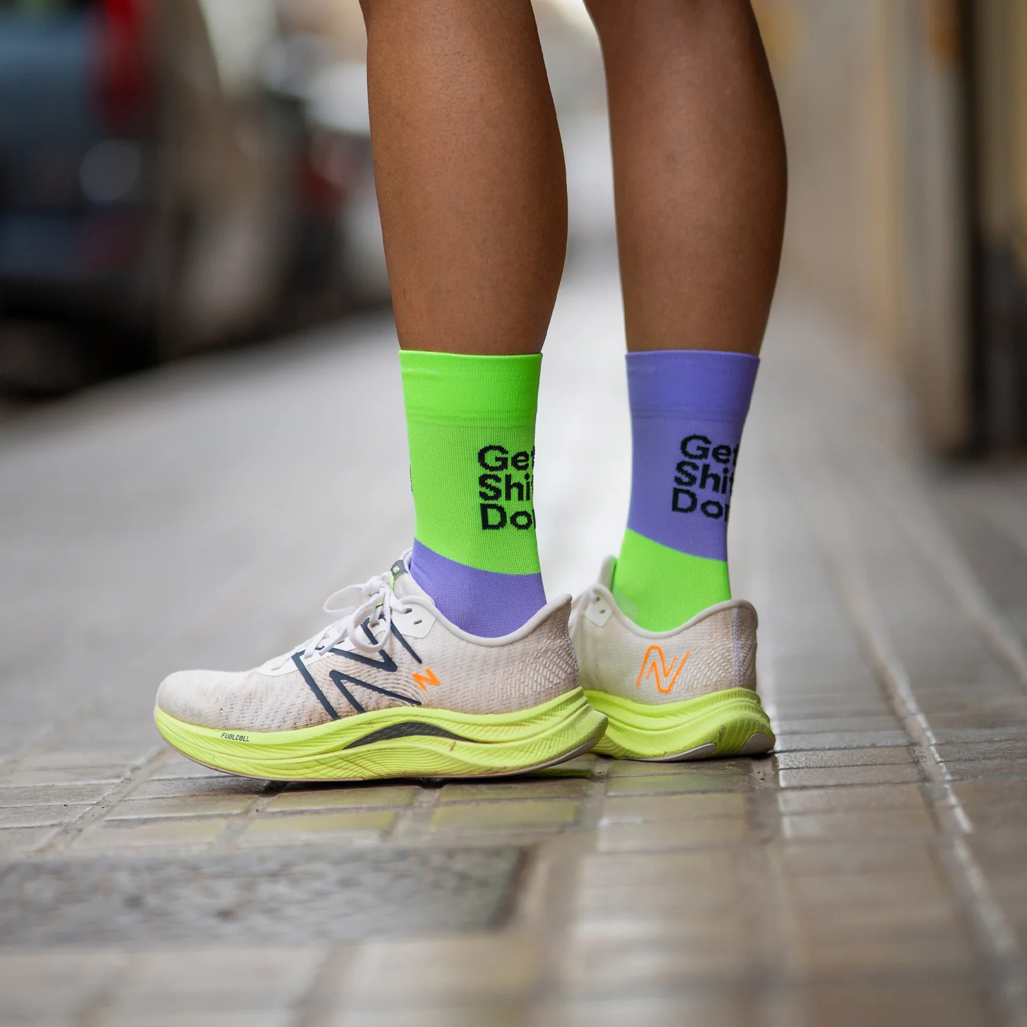 GET SHIT DONE PURPLE - CALCETÍN RUNNING - Image 4