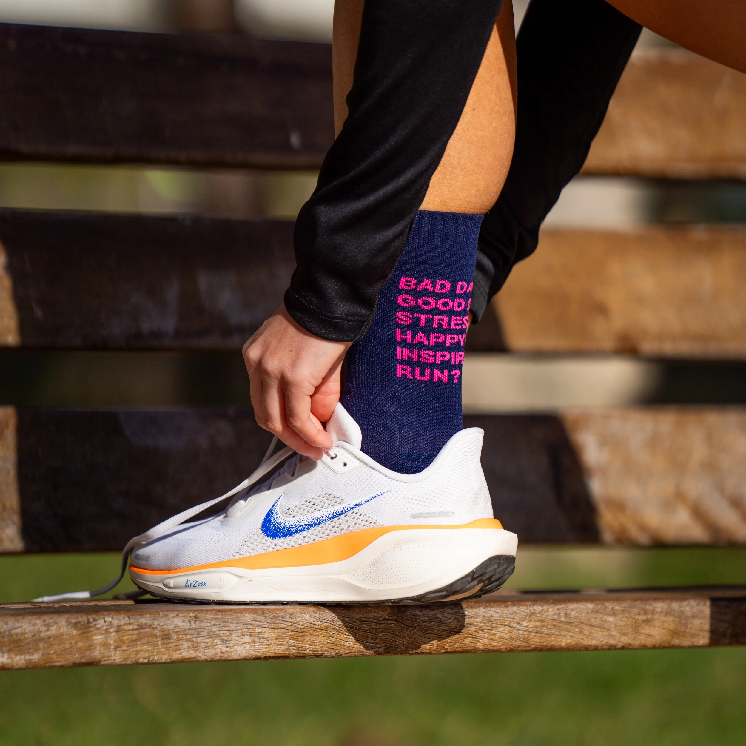 JUST RUN BLUE - CALCETÍN RUNNING - Image 4