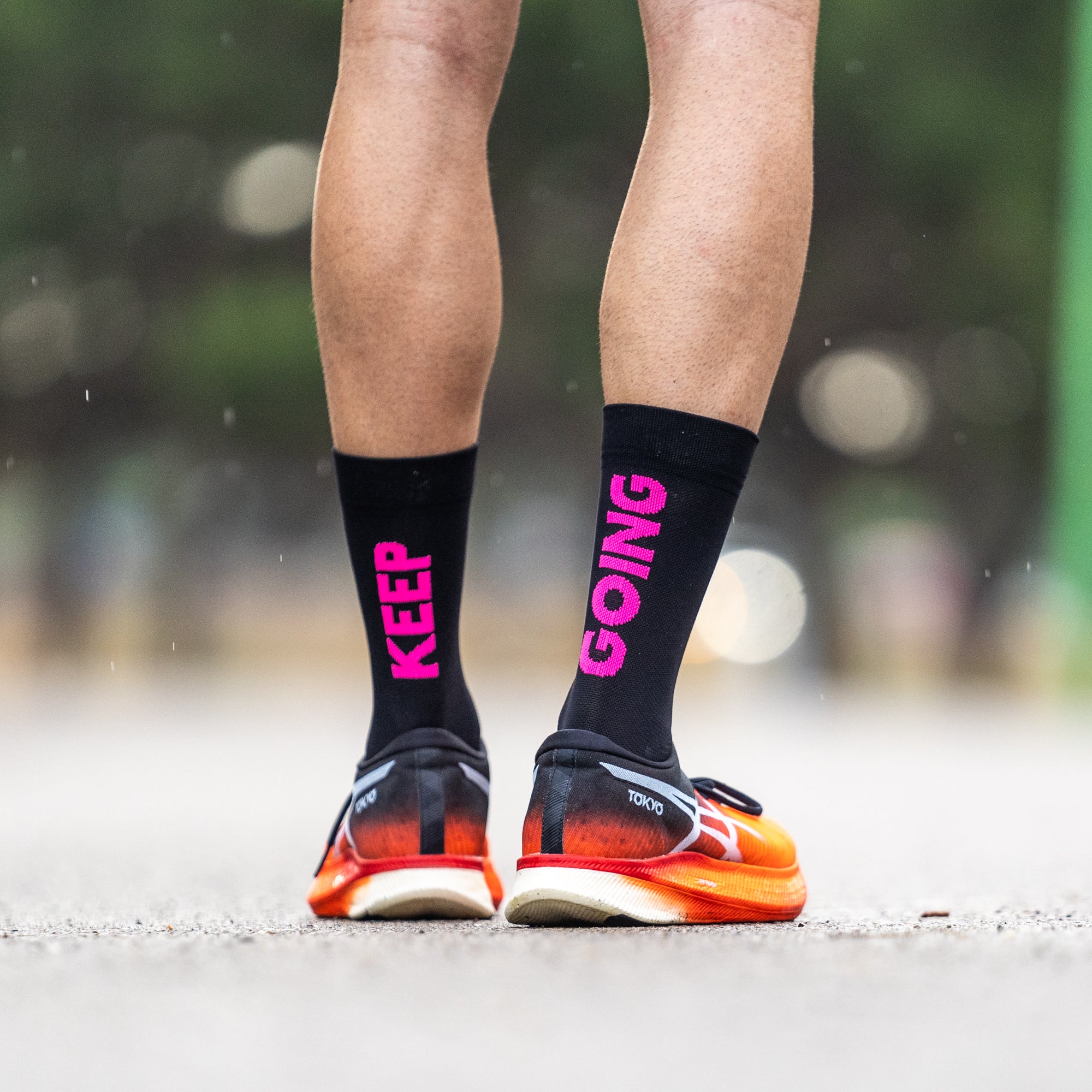 KEEP GOING BLACK - CALCETÍN RUNNING - Image 3